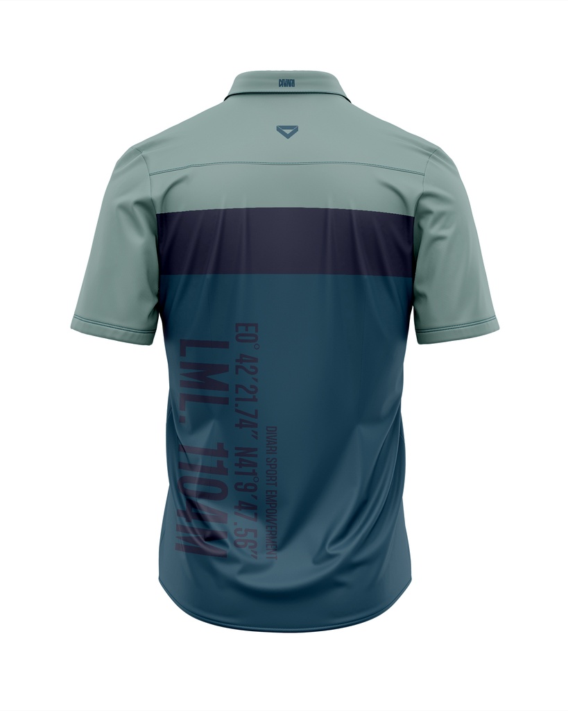 CAMISA TÈCNICA ESPORTIVA ADVENTURE BLUE