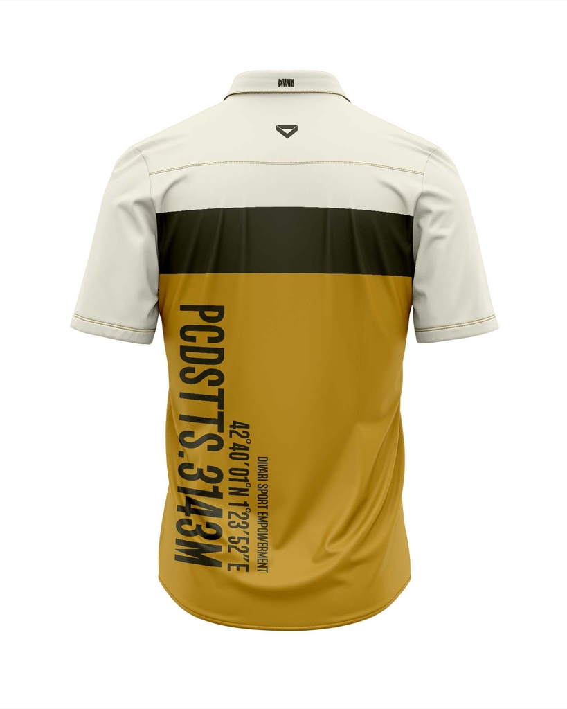 CAMISA TÈCNICA ESPORTIVA ADVENTURE MUSTARD