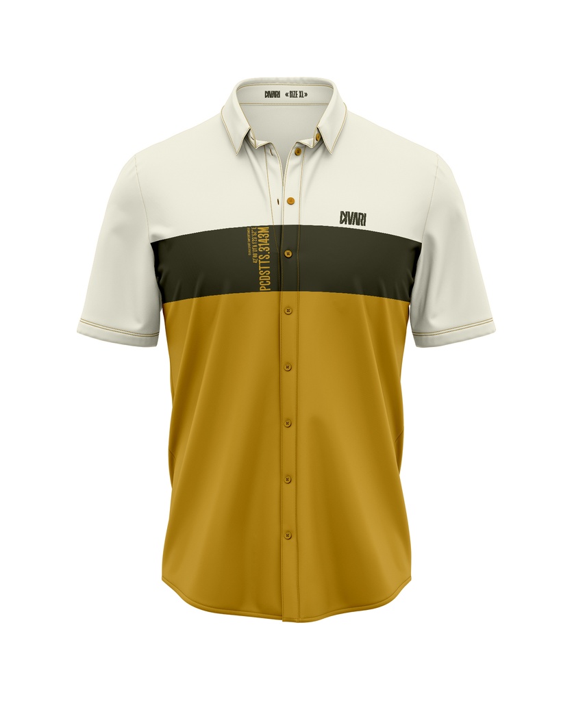 CAMISA TÈCNICA ESPORTIVA ADVENTURE MUSTARD